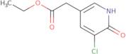 Ethyl 2-(5-chloro-6-hydroxypyridin-3-yl)acetate