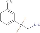 2,2-Difluoro-2-(3-methylphenyl)ethan-1-amine