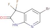 5-Bromo-3,3-difluoro-1,3-dihydro-2H-pyrrolo[2,3-b]pyridin-2-one