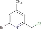 2-Bromo-6-(chloromethyl)-4-methylpyridine