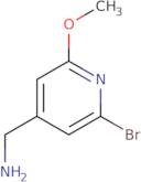 (2-Bromo-6-methoxypyridin-4-yl)methanamine