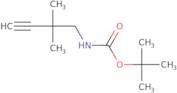 tert-Butyl N-(2,2-dimethylbut-3-yn-1-yl)carbamate