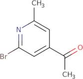 1-(2-Bromo-6-methylpyridin-4-yl)ethanone