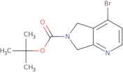 tert-Butyl 4-bromo-5H,6H,7H-pyrrolo[3,4-b]pyridine-6-carboxylate