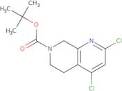 tert-Butyl 2,4-dichloro-5,8-dihydro-1,7-naphthyridine-7(6H)-carboxylate