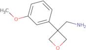 (3-(3-Methoxyphenyl)oxetan-3-yl)methanamine