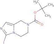 tert-Butyl 3-iodo-5,6-dihydroimidazo[1,5-a]pyrazine-7(8H)-carboxylate