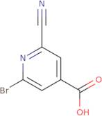 2-Bromo-6-cyanoisonicotinic acid