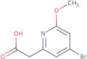 2-(4-Bromo-6-methoxypyridin-2-yl)acetic acid