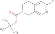 tert-Butyl 6-bromo-3,4-dihydro-2,7-naphthyridine-2(1H)-carboxylate