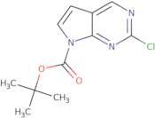 1,1-Dimethylethyl 2-Chloro-7h-pyrrolo[2,3-D]pyrimidine-7-carboxylate