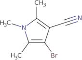 4-Bromo-1,2,5-trimethyl-1H-pyrrole-3-carbonitrile