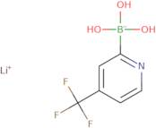 Lithium trihydroxy(4-(trifluoromethyl)pyridin-2-yl)borate