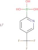 Trihydroxy[5-(trifluoromethyl)pyridin-2-yl]boranuide lithium(I)