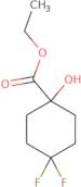 cyclohexanecarboxylic acid, 4,4-difluoro-1-hydroxy-, ethyl ester