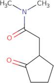 N,N-Dimethyl-2-(2-oxocyclopentyl)acetamide