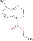 Ethyl 7-methyl-7H-pyrrolo[2,3-d]pyrimidine-4-carboxylate