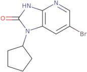 6-Bromo-1-cyclopentyl-1H,2H,3H-imidazo[4,5-b]pyridin-2-one