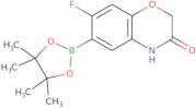 7-Fluoro-3-oxo-2H,4H-benzo[b][1,4]oxazine-6-boronic acid pinacol ester