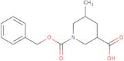 rac-(3R,5S)-1-[(Benzyloxy)carbonyl]-5-methylpiperidine-3-carboxylic acid