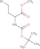 2-(tert-Butoxycarbonylamino)-4-bromobutanoic acid methyl ester