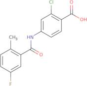 2-Chloro-4-(5-Fluoro-2-Methylbenzamido)Benzoic Acid