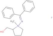(2S)-1-Methyl-1-[N-(diphenylmethylene)]-2-hydroxymethylpyrrolidine, hydrazonium iodide