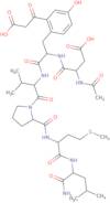 N-Acetyl-Asp-Tyr(2-malonyl)-Val-Pro-Met-Leu-NH{2}