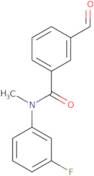 N-(3-Fluorophenyl)-3-formyl-N-methylbenzamide