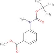 Methyl 3-(tert-butoxycarbonyl(methyl)amino)benzoate