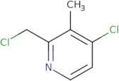 4-Chloro-2-(chloromethyl)-3-methylpyridine