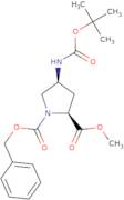 (2S,4S)-4-(Boc-amino)-1-CBZ-proline methyl ester ee