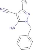 5-Amino-1-benzyl-3-methyl-1H-pyrazole-4-carbonitrile