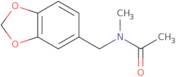 N-[(1,3-Dioxaindan-5-yl)methyl]-N-methylacetamide