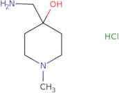 4-(aminomethyl)-1-methylpiperidin-4-ol hydrochloride