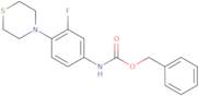 benzyl (3-fluoro-4-thiomorpholinophenyl)carbamate