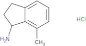 7-Methyl-2,3-dihydro-1H-inden-1-amine hydrochloride