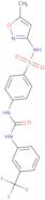 N-(5-Methylisoxazol-3-yl)-4-(3-(3-(trifluoromethyl)-phenyl)ureido)benzenesulfonamide