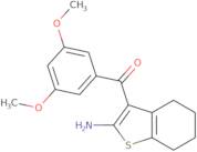 3-(3,5-Dimethoxybenzoyl)-4,5,6,7-tetrahydro-1-benzothiophen-2-amine