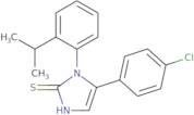 5-(4-Chlorophenyl)-1-[2-(propan-2-yl)phenyl]-1H-imidazole-2-thiol