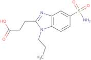 3-(1-Propyl-5-sulfamoyl-1H-1,3-benzodiazol-2-yl)propanoic acid