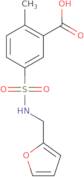 5-[(Furan-2-ylmethyl)sulfamoyl]-2-methylbenzoic acid