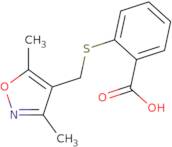 2-{[(Dimethyl-1,2-oxazol-4-yl)methyl]sulfanyl}benzoic acid