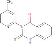 3-(4-Methylpyridin-2-yl)-2-sulfanyl-3,4-dihydroquinazolin-4-one