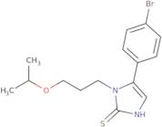 5-(4-Bromophenyl)-1-[3-(propan-2-yloxy)propyl]-1H-imidazole-2-thiol