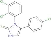 5-(4-Chlorophenyl)-1-(2,3-dichlorophenyl)-1H-imidazole-2-thiol