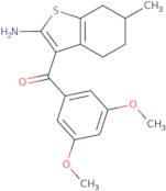 3-(3,5-Dimethoxybenzoyl)-6-methyl-4,5,6,7-tetrahydro-1-benzothiophen-2-amine