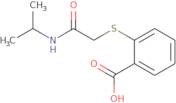 2-({[(Propan-2-yl)carbamoyl]methyl}sulfanyl)benzoic acid