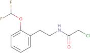 2-Chloro-N-{2-[2-(difluoromethoxy)phenyl]ethyl}acetamide