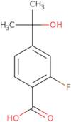 2-Fluoro-4-(1-hydroxy-1-methyl-ethyl)-benzoic acid